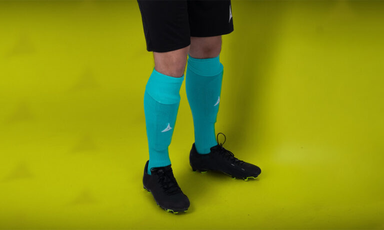 Comfort focused athletic socks designed to support stable movement during play