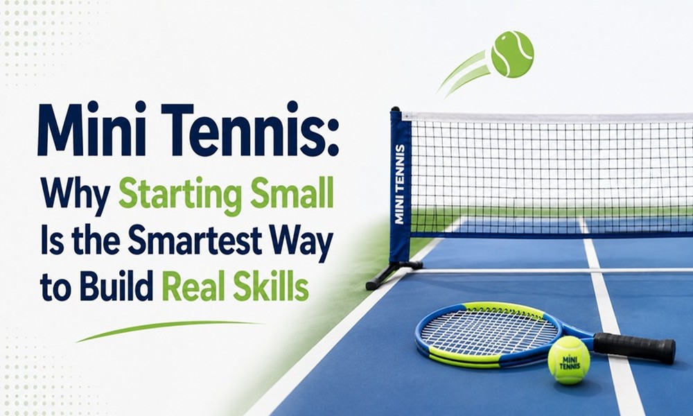 Mini Tennis: Why Starting Small Is the Smartest Way to Build Real Skills
